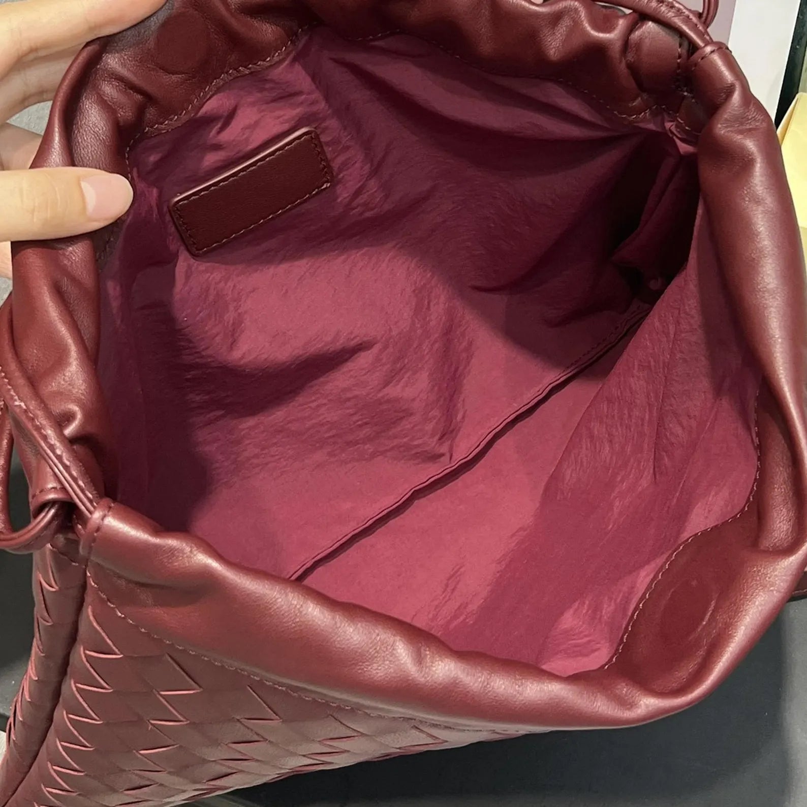 Flettet Slouchy Skuldertaske