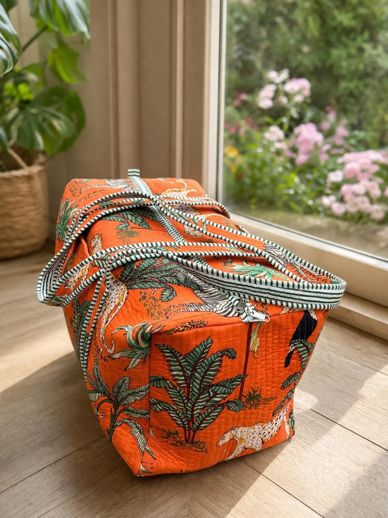 Quiltet Weekendtaske