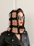Granny Square Balaclava i Uldmix